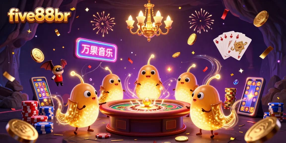 Watch the glowworms illuminate the cave casino with five88br’s exciting gaming atmosphere