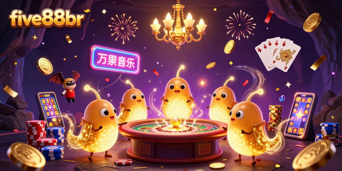 Watch the glowworms illuminate the cave casino with five88br’s exciting gaming atmosphere